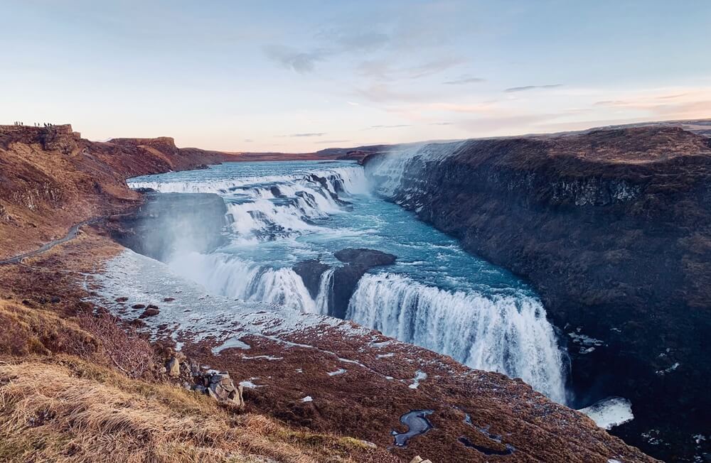 4 Days In Iceland Itinerary for a Perfect Trip 11 Gullfoss Waterfall, Iceland (2)