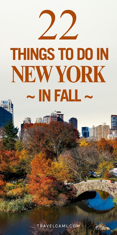 fun things to do in new york in fall nyc fall activities ideas