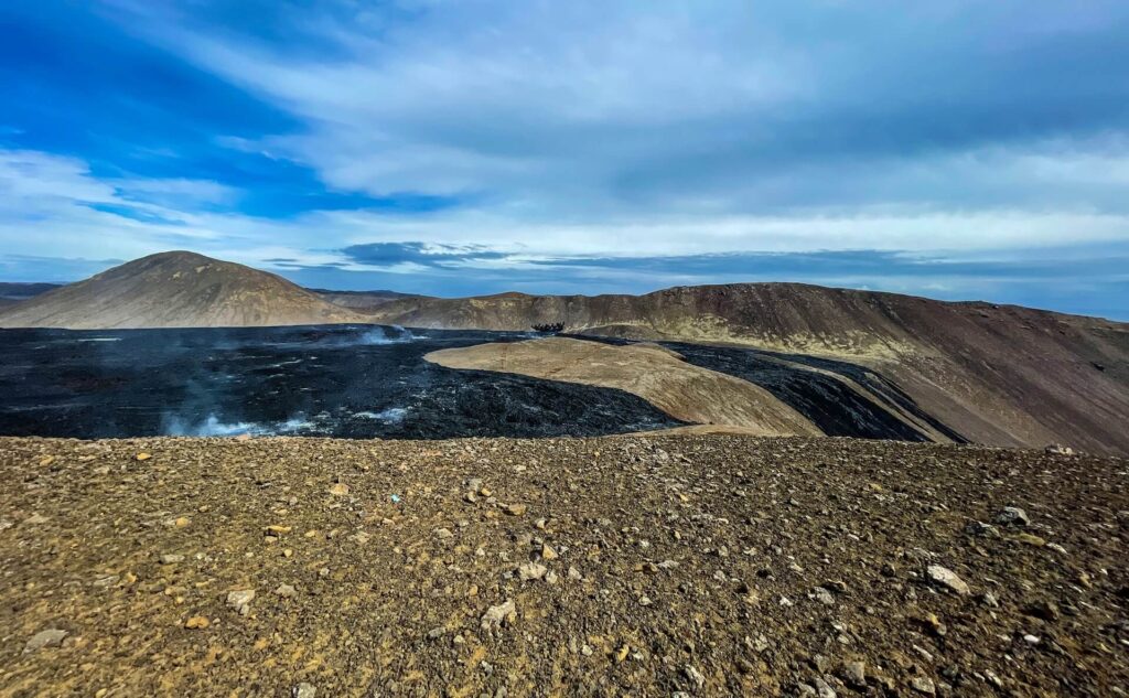 15 Exciting Tours To Take in Iceland This Year 12 On the hill close to the volcano Fagradalsfjall in Iceland (1)