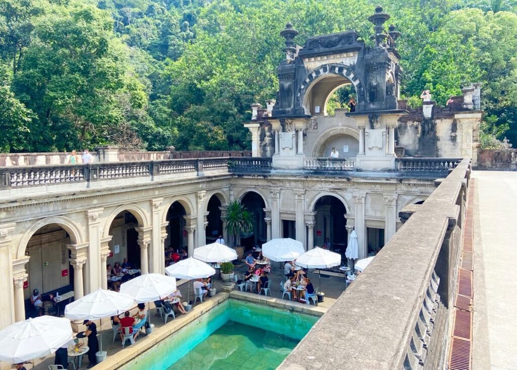 Parque Lage from above