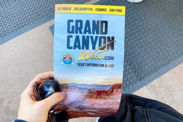 grand canyon west map