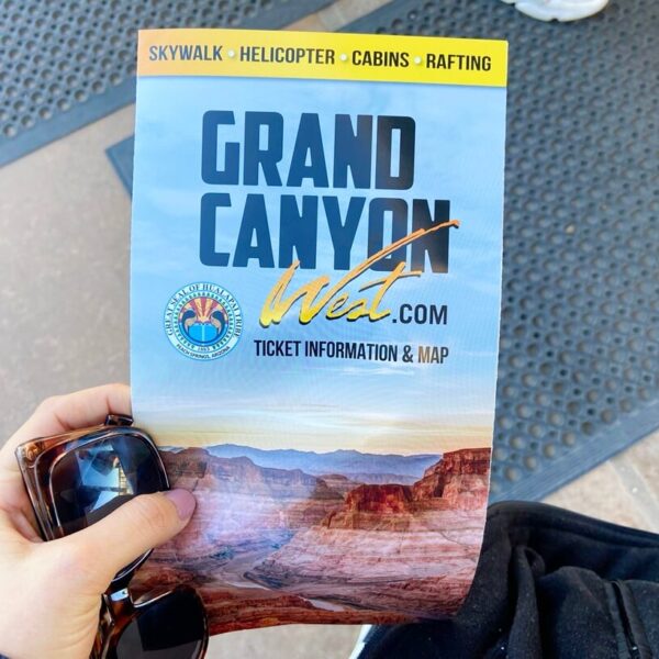 grand canyon west map