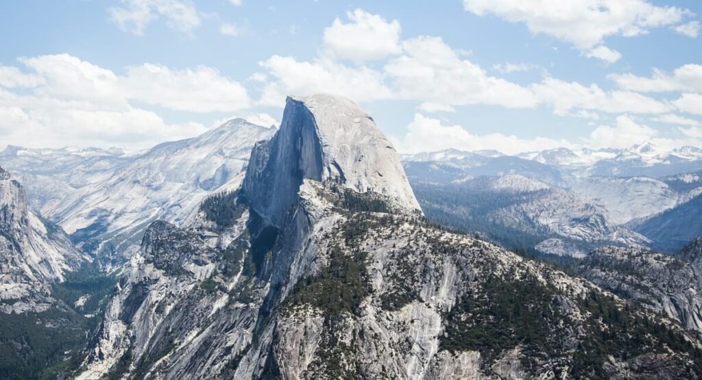 hiking half dome yosemite