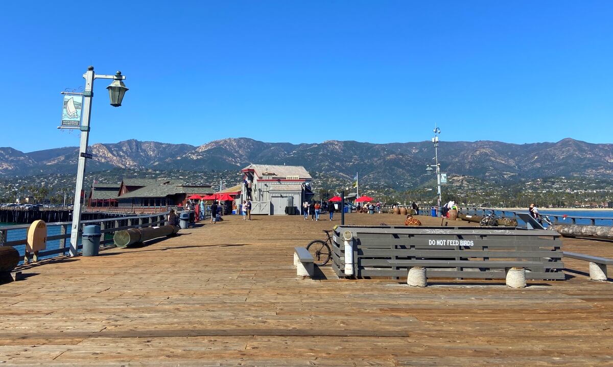 pier in santa barbara california